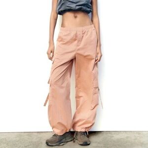 Asos Peach Sherbet Cargo Pants